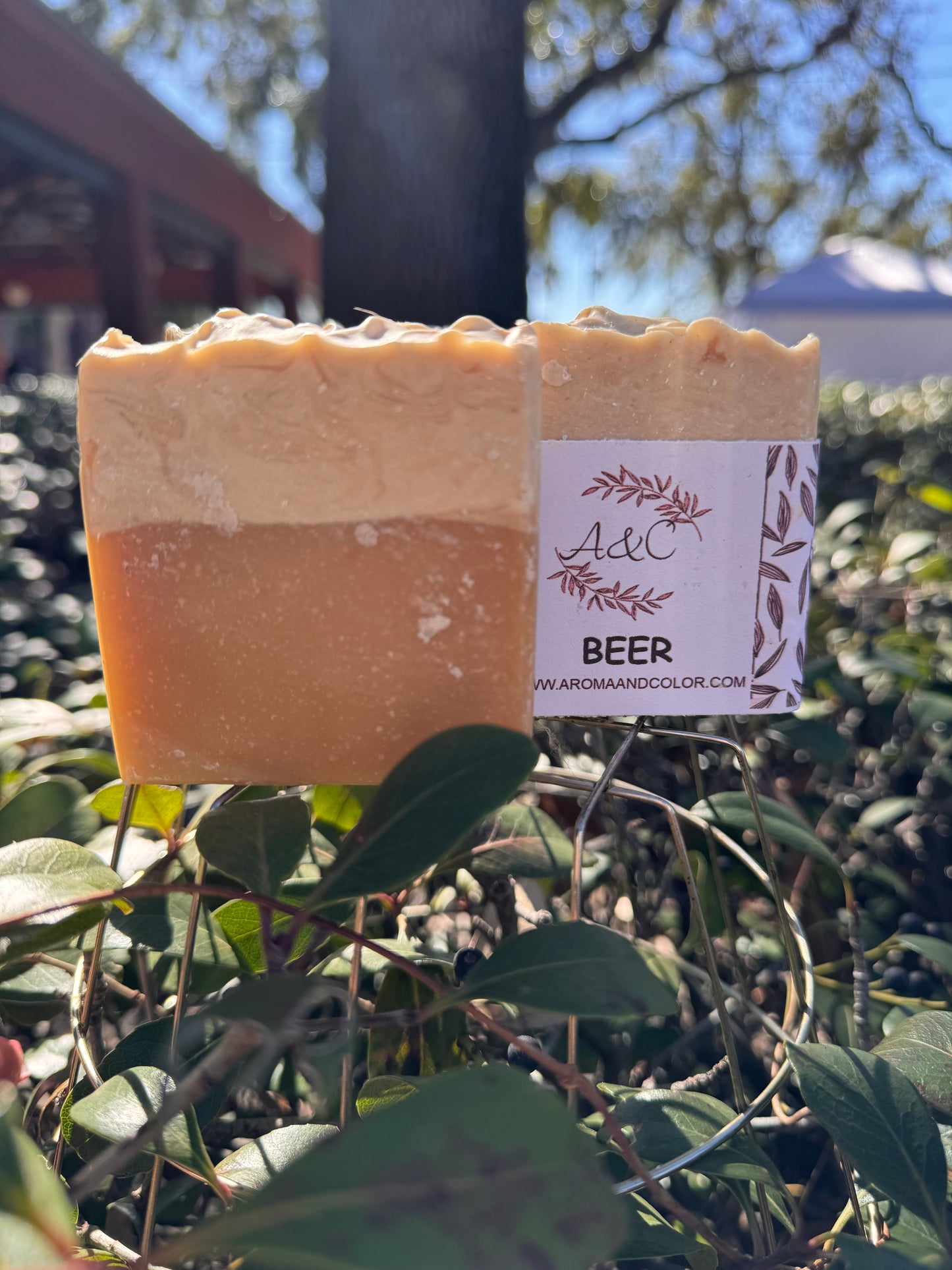 Beer soap