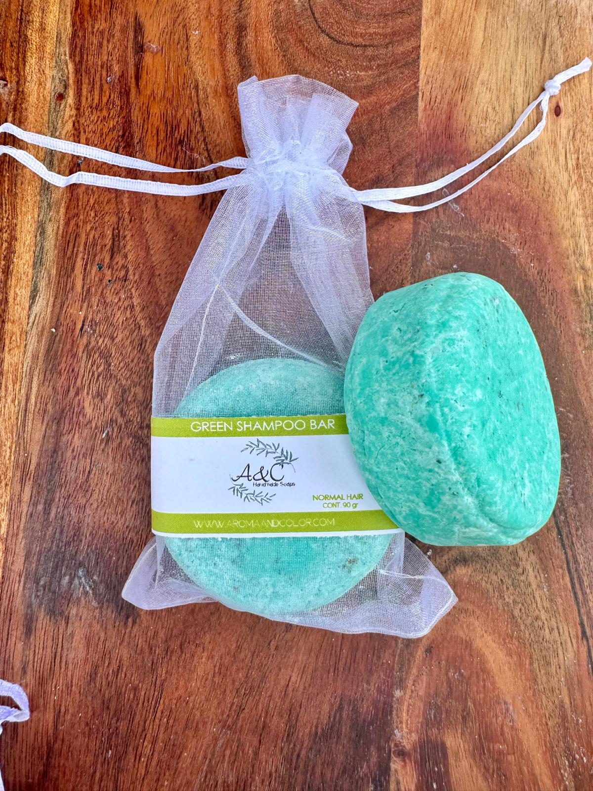 Green Shampoo Bar