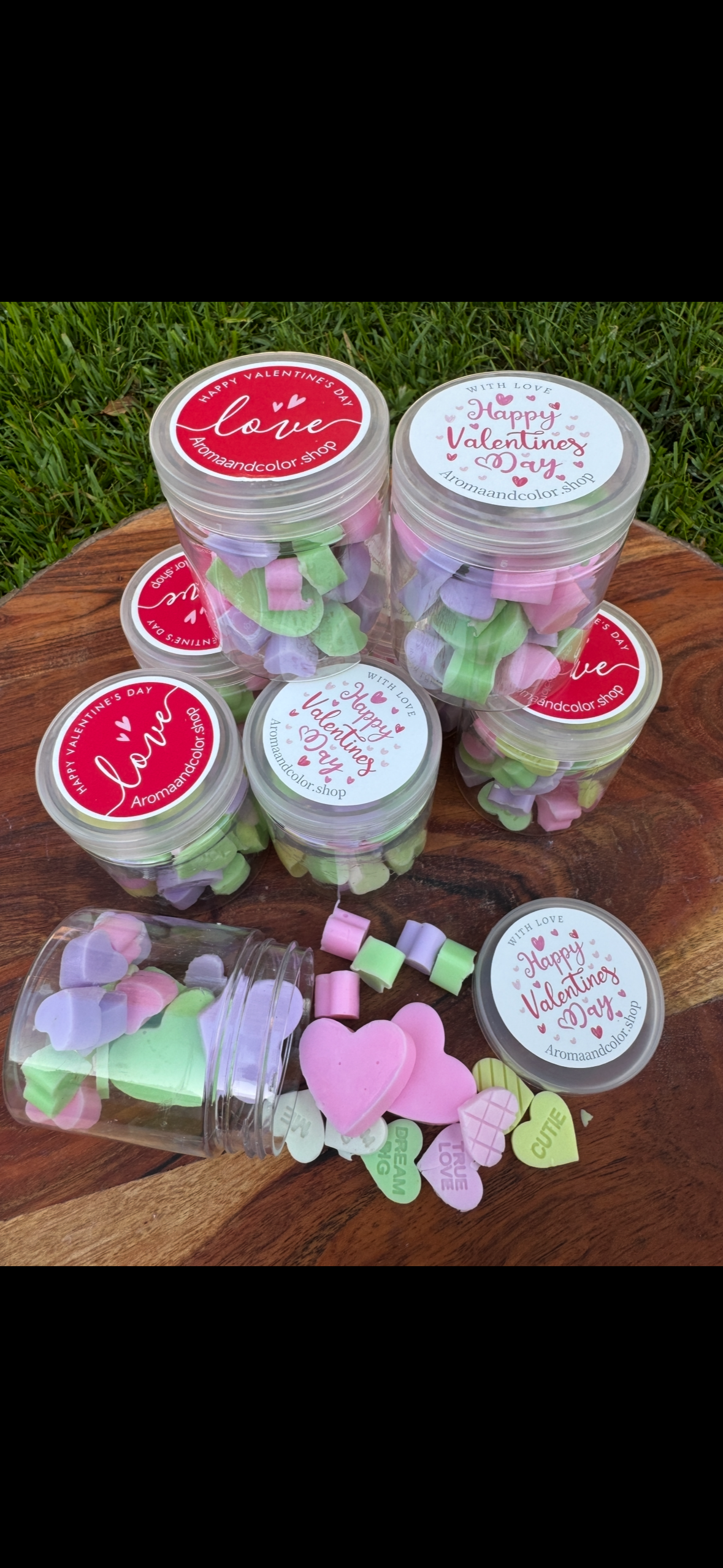 San Valentín soap