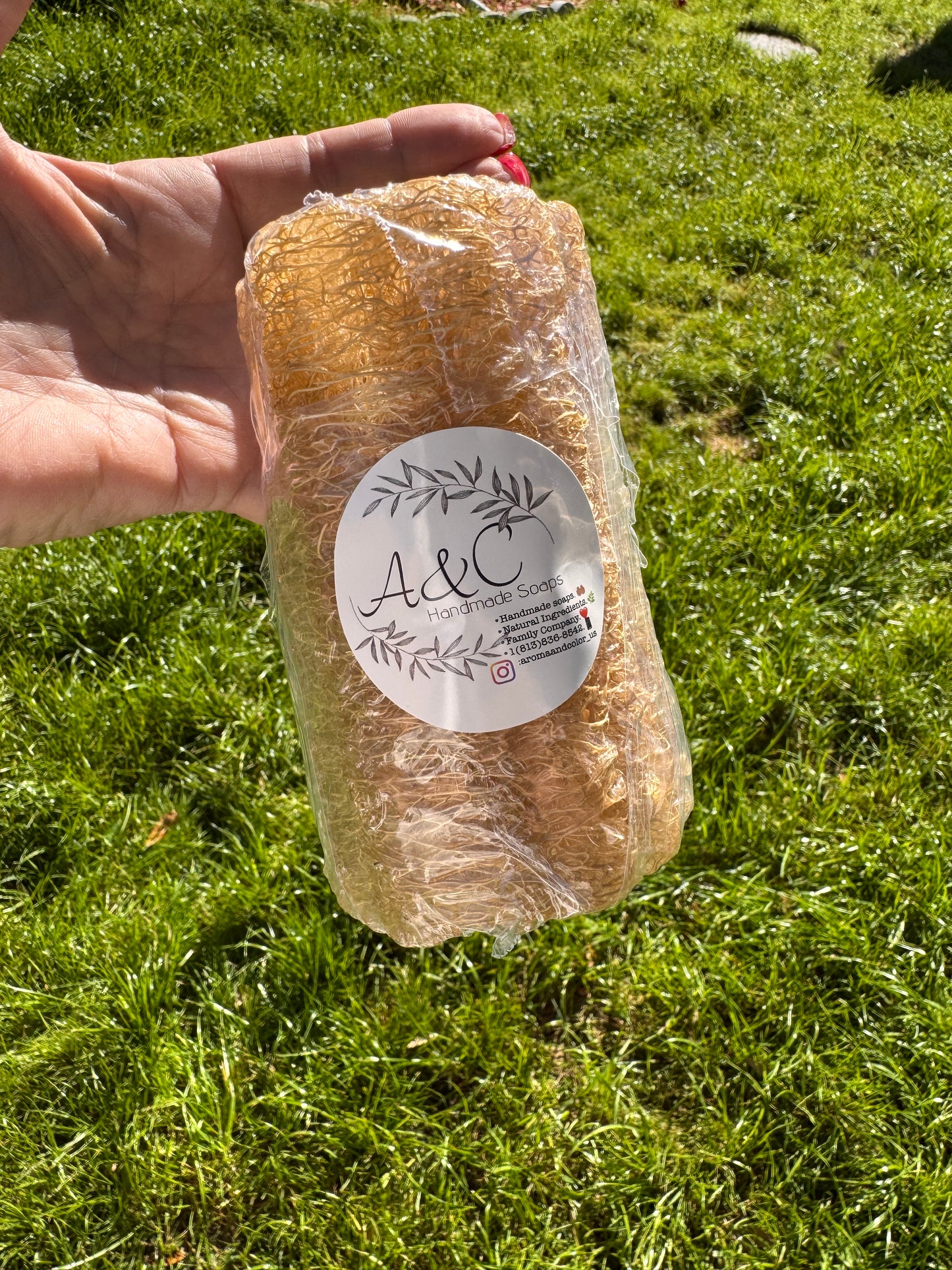 Loofah soap