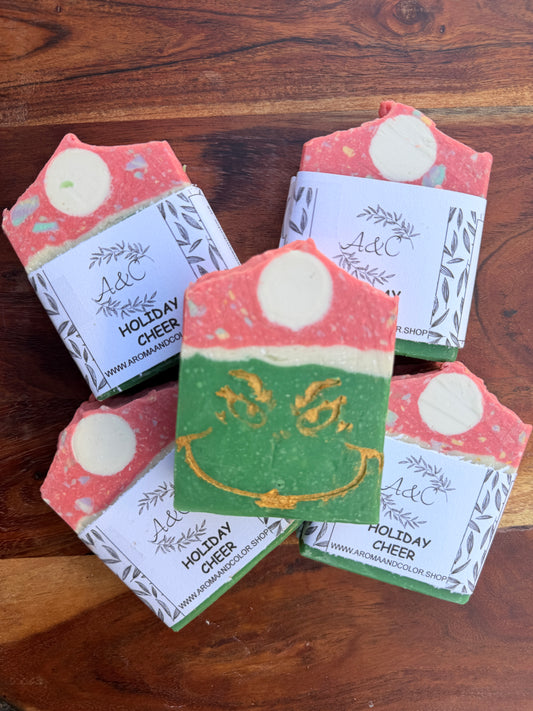 Holiday Cheer Soap (Grinch)