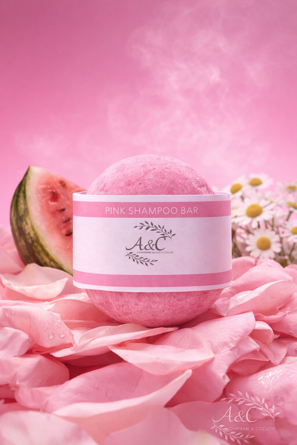 Pink Shampoo Bar