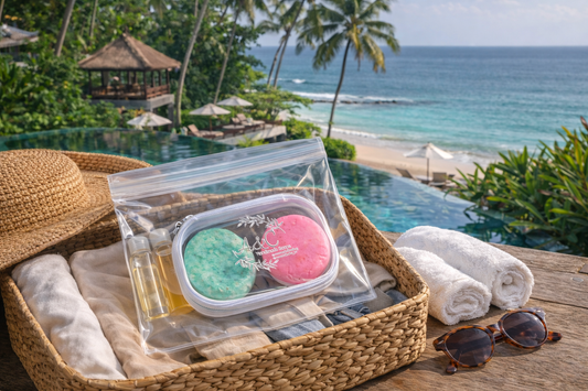 ✈️ Travel Case for Solid Shampoo & Conditioner