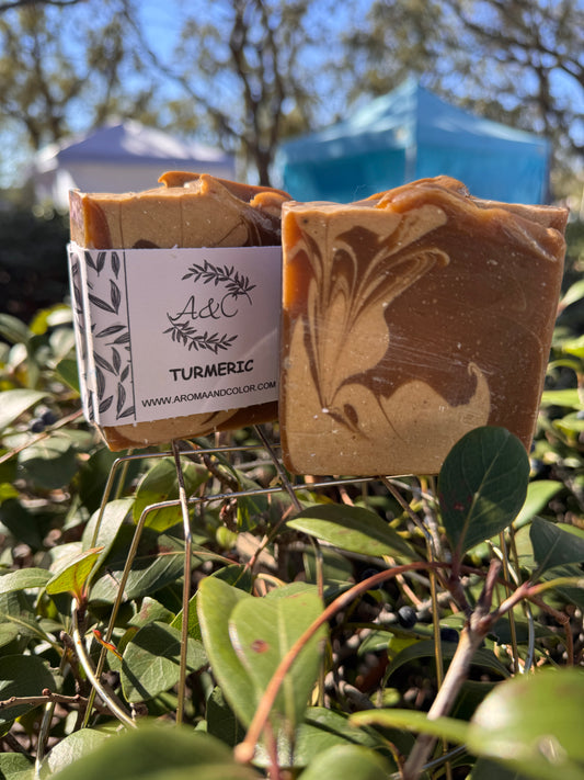 Turmeric soap