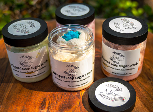 Whipped Sugar Scrub